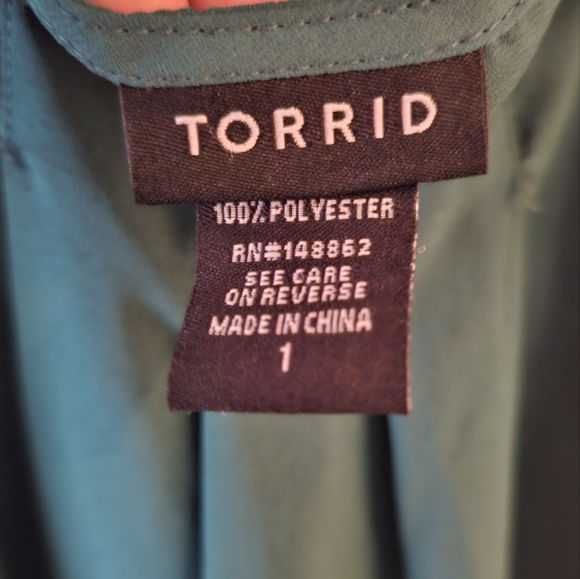 Green Light Flowy Tank Top Torrid - Picture 5 of 5